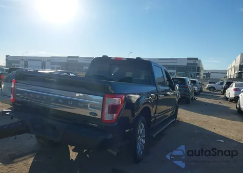 2022 Ford F-150 Platinum z USA, uszkodzony, nr VIN 1FTFW1E89NFB61786